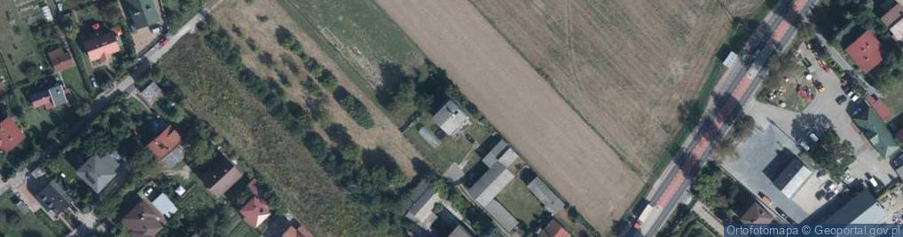 Zdjęcie satelitarne Jakubowice Murowane ul.