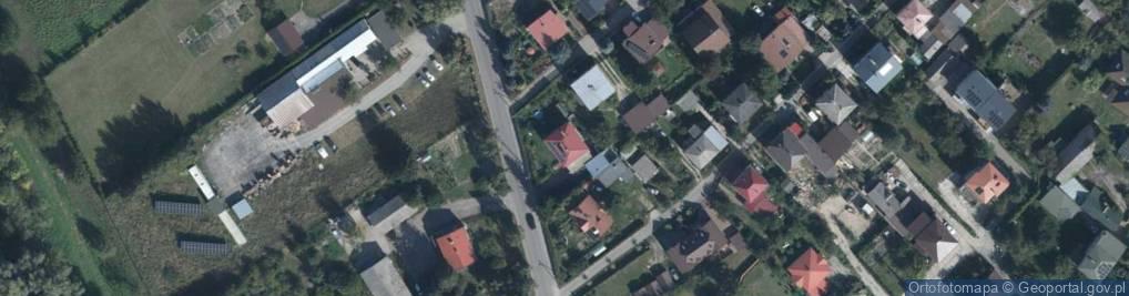 Zdjęcie satelitarne Jakubowice Murowane ul.