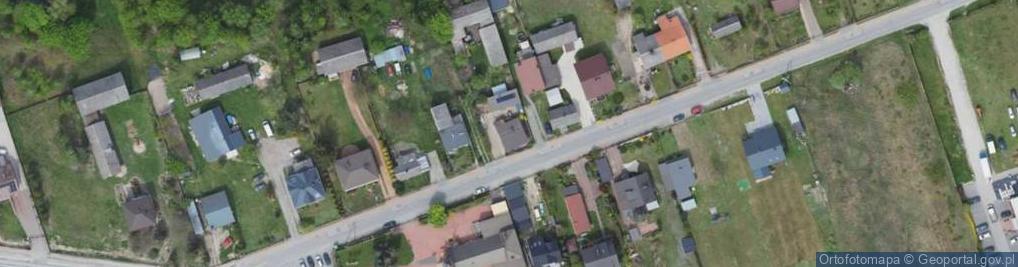 Zdjęcie satelitarne Janików ul.