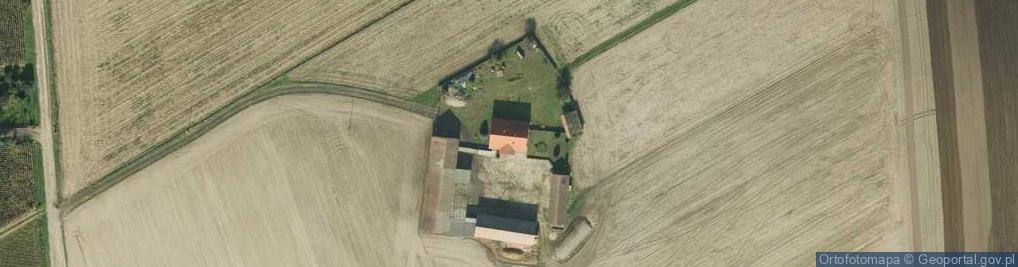 Zdjęcie satelitarne Janków Zaleśny ul.