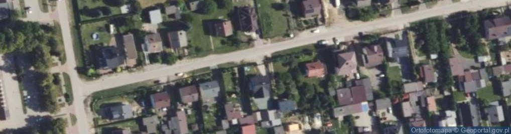 Zdjęcie satelitarne Janów ul.