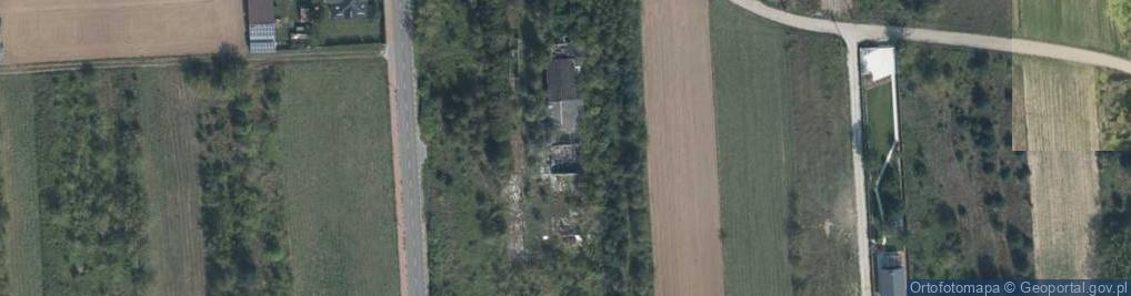 Zdjęcie satelitarne Janówek Pierwszy ul.