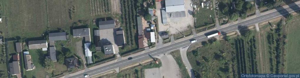 Zdjęcie satelitarne Janówek ul.