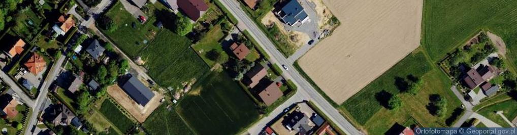 Zdjęcie satelitarne Janowicka ul.