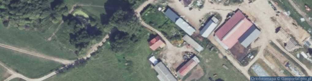 Zdjęcie satelitarne Janowiec-Jastrząbki ul.