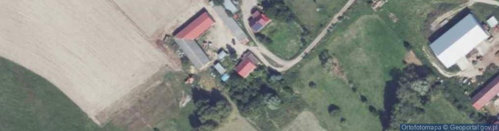 Zdjęcie satelitarne Janowiec-Jastrząbki ul.