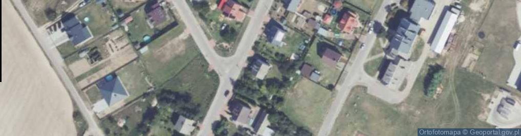 Zdjęcie satelitarne Janowiec Kościelny ul.