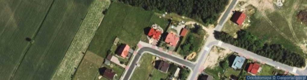 Zdjęcie satelitarne Janowiec Kościelny ul.