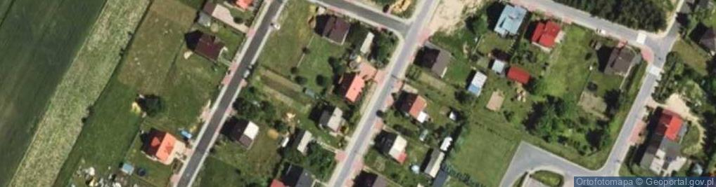 Zdjęcie satelitarne Janowiec Kościelny ul.