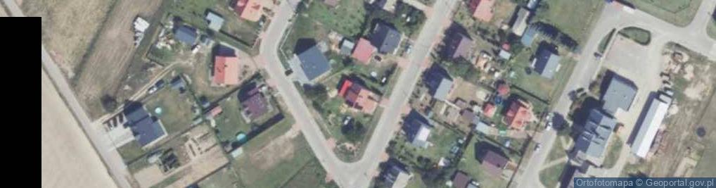 Zdjęcie satelitarne Janowiec Kościelny ul.