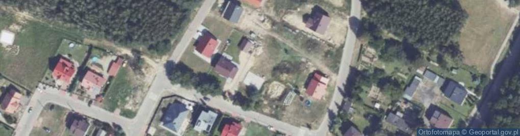 Zdjęcie satelitarne Janowiec Kościelny ul.
