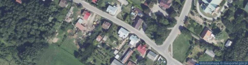 Zdjęcie satelitarne Janowiec Kościelny ul.