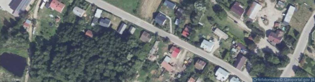 Zdjęcie satelitarne Janowiec Kościelny ul.