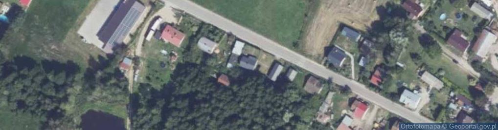 Zdjęcie satelitarne Janowiec Kościelny ul.