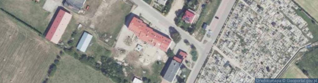 Zdjęcie satelitarne Janowiec Kościelny ul.