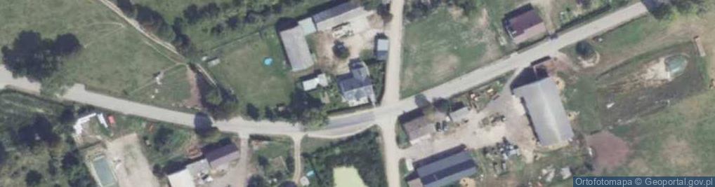 Zdjęcie satelitarne Janowiec-Leśniki ul.