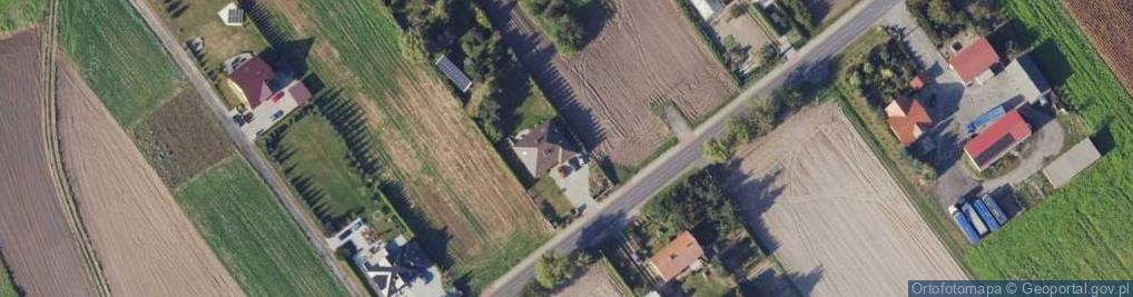 Zdjęcie satelitarne Janowiec-Wieś ul.