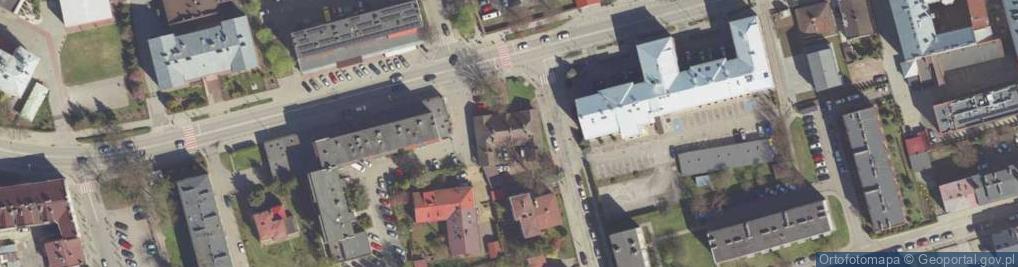 Zdjęcie satelitarne Jana Pawła II ul.