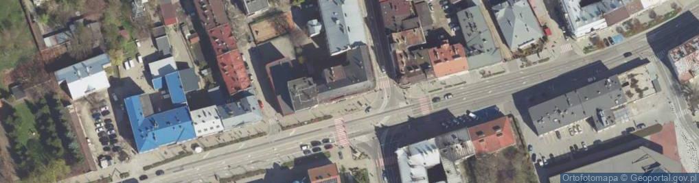 Zdjęcie satelitarne Jana Pawła II ul.