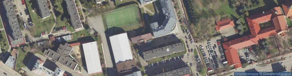 Zdjęcie satelitarne Jana Pawła II ul.