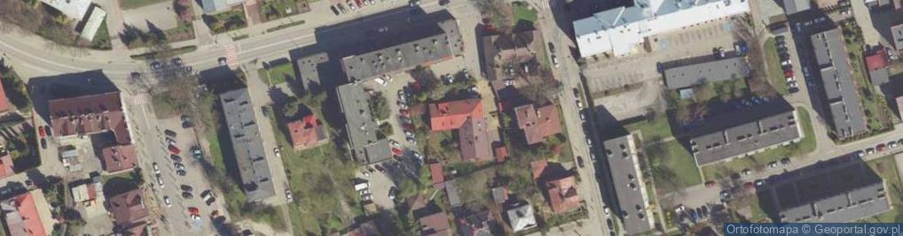 Zdjęcie satelitarne Jana Pawła II ul.