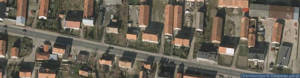 Zdjęcie satelitarne Jaroszów ul.