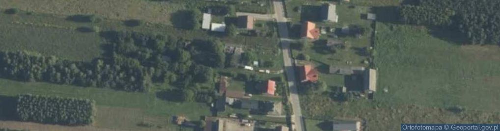Zdjęcie satelitarne Jasieniec-Maziarze ul.