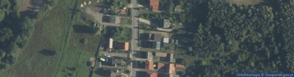 Zdjęcie satelitarne Jasieniec-Maziarze ul.
