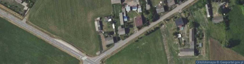 Zdjęcie satelitarne Jaskółowo ul.