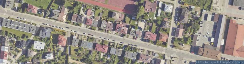 Zdjęcie satelitarne Jana Pawła II ul.