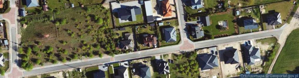 Zdjęcie satelitarne Jastrzębia ul.