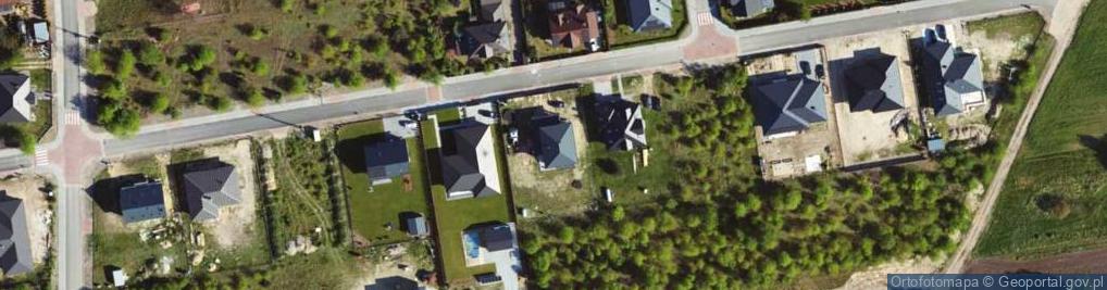 Zdjęcie satelitarne Jastrzębia ul.