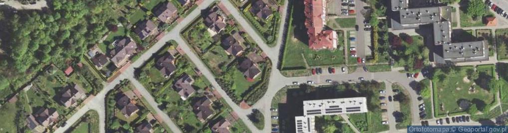 Zdjęcie satelitarne Jabłoniowa ul.