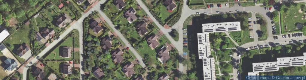 Zdjęcie satelitarne Jabłoniowa ul.
