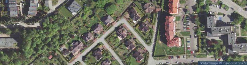 Zdjęcie satelitarne Jabłoniowa ul.