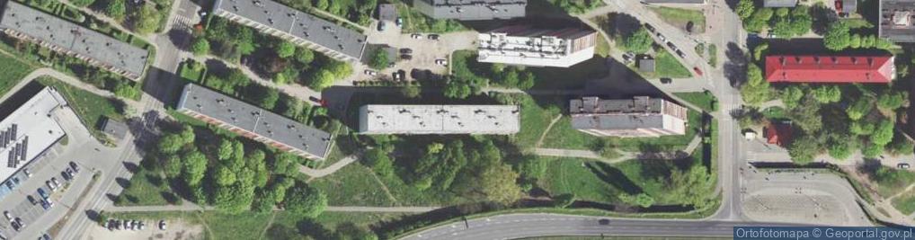 Zdjęcie satelitarne Jaśminowa ul.
