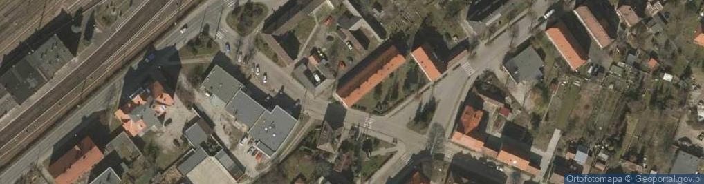 Zdjęcie satelitarne Jana Pawła II ul.