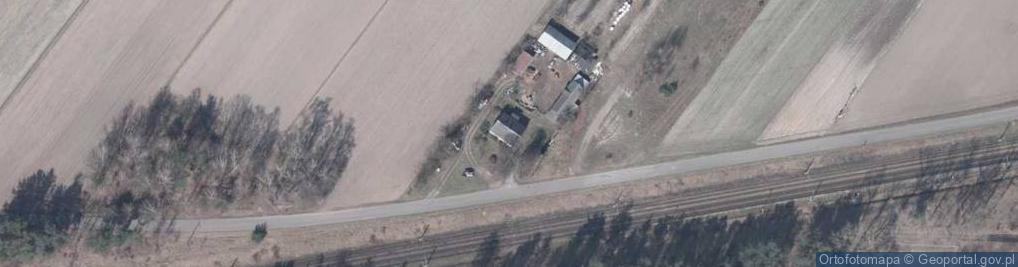 Zdjęcie satelitarne Jaźwiny ul.