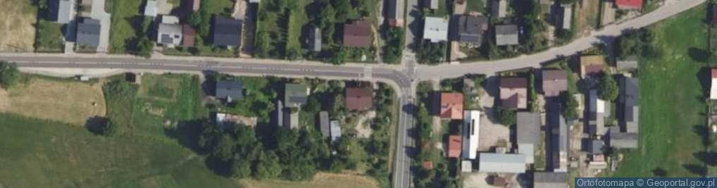 Zdjęcie satelitarne Jaźwiny ul.