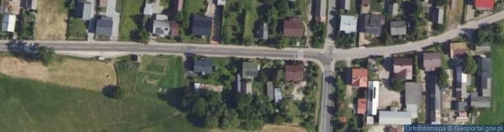 Zdjęcie satelitarne Jaźwiny ul.