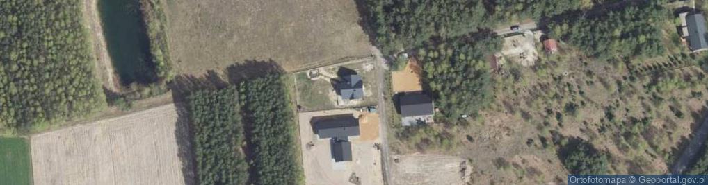 Zdjęcie satelitarne Jaźwiny ul.