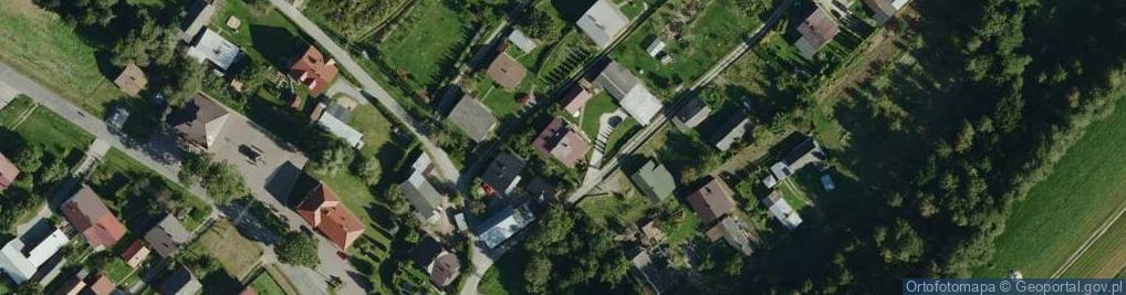 Zdjęcie satelitarne Jaźwiny ul.