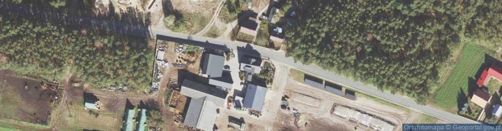 Zdjęcie satelitarne Jaźwiny ul.