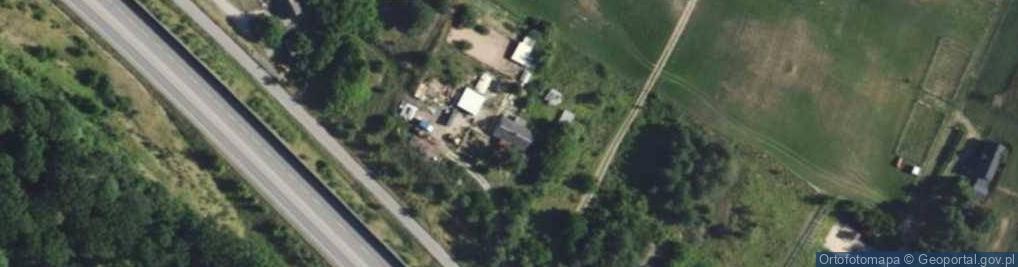 Zdjęcie satelitarne Jaźwiska ul.
