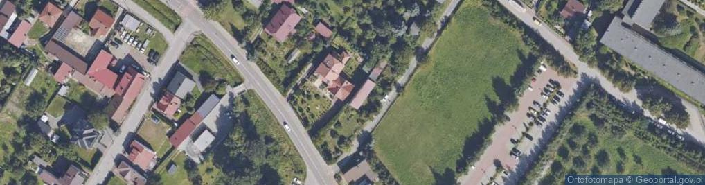 Zdjęcie satelitarne Jana Pawła II ul.