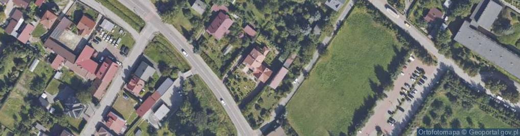 Zdjęcie satelitarne Jana Pawła II ul.