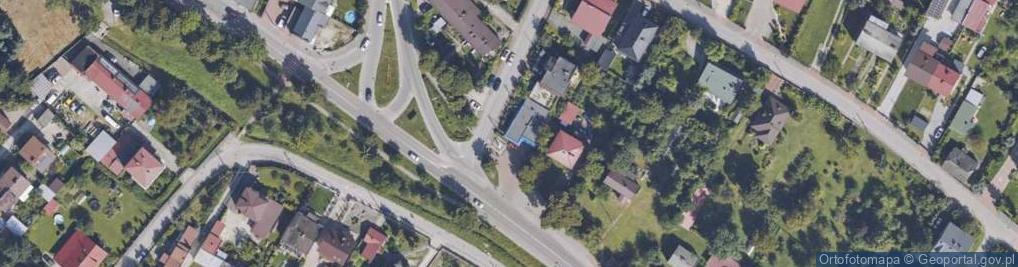 Zdjęcie satelitarne Jana Pawła II ul.