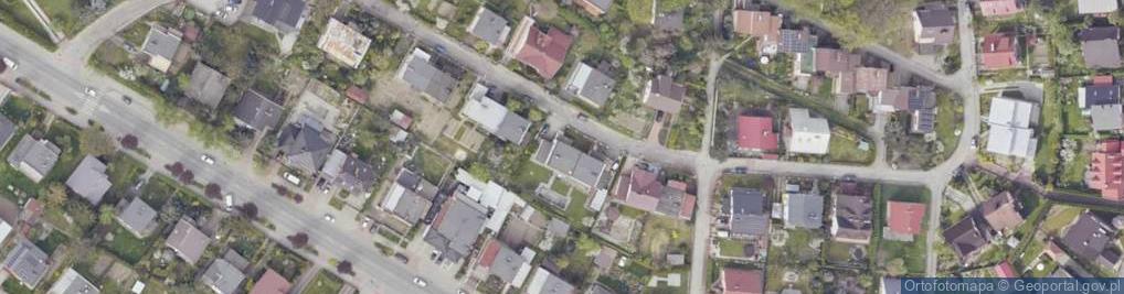 Zdjęcie satelitarne Jaskółcza ul.