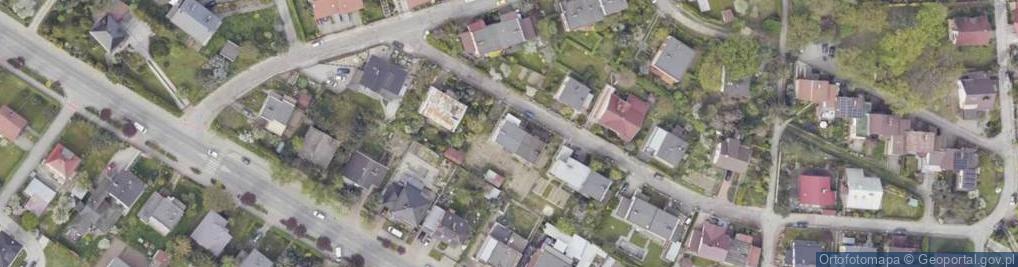 Zdjęcie satelitarne Jaskółcza ul.