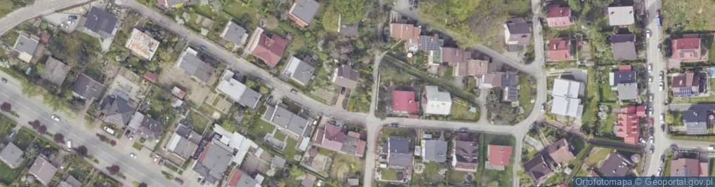 Zdjęcie satelitarne Jaskółcza ul.